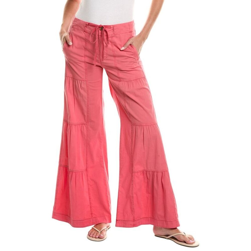 Xcvi Womens Black Wide Leg Pant
